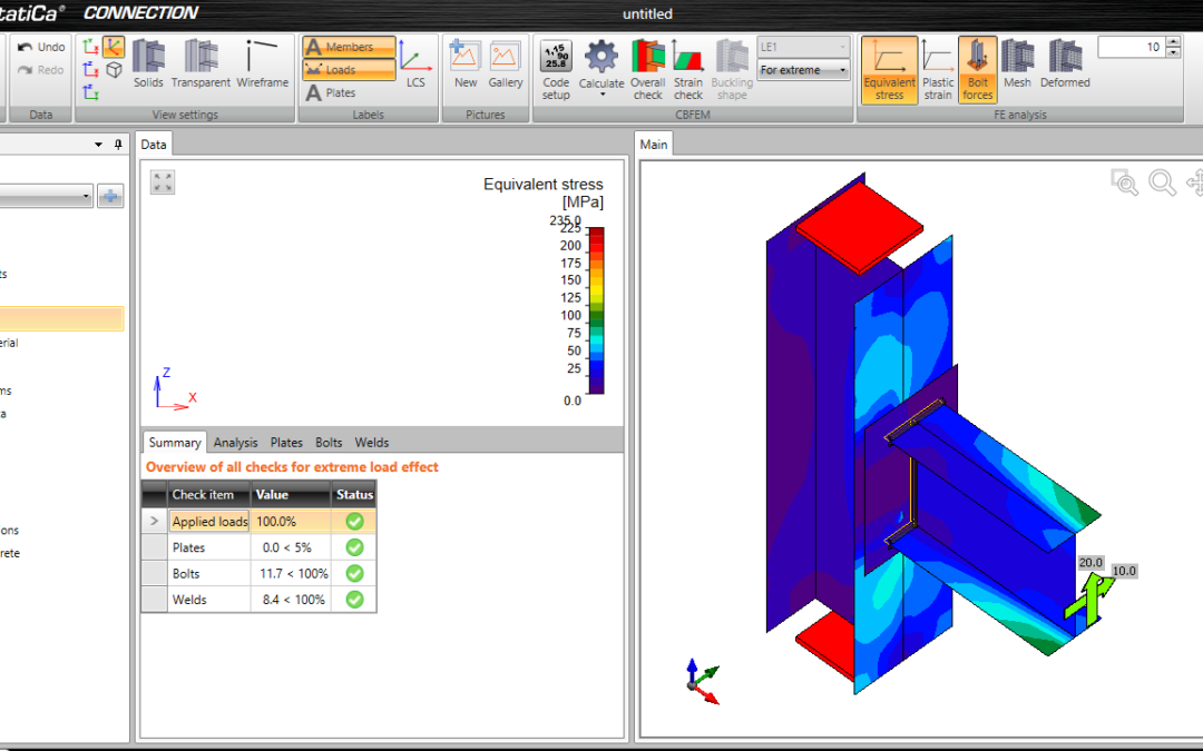 structural steel connection design software
